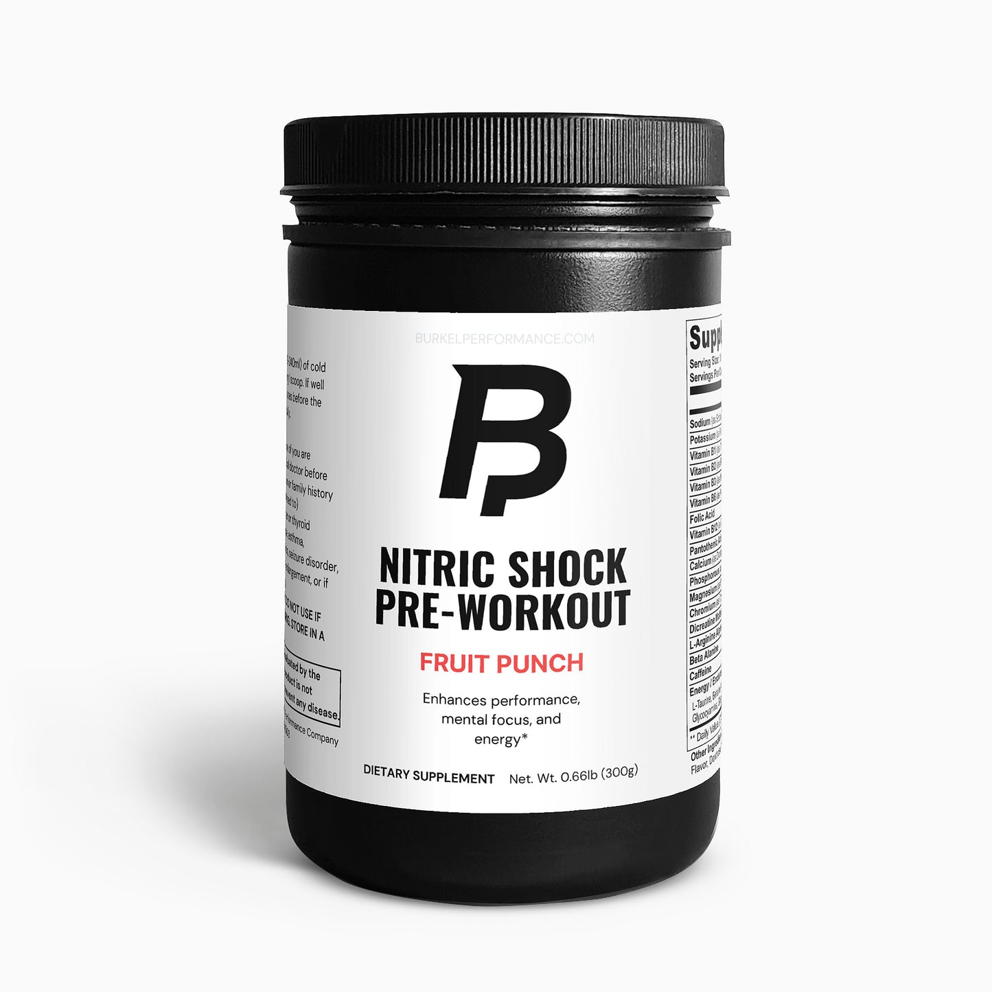 NITRIC SHOCK PRE WORKOUT (FRUIT PUNCH)