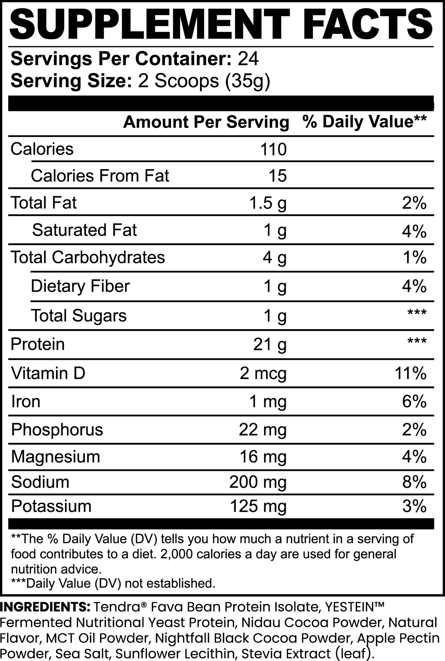 VEGAN PROTEIN (CHOCOLATE)
