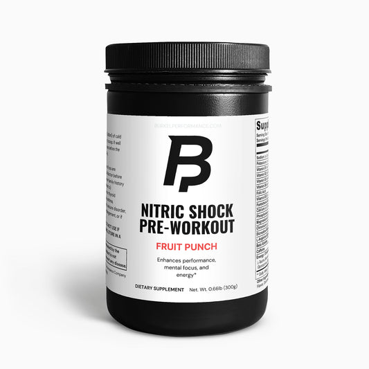 NITRIC SHOCK PRE WORKOUT (FRUIT PUNCH)